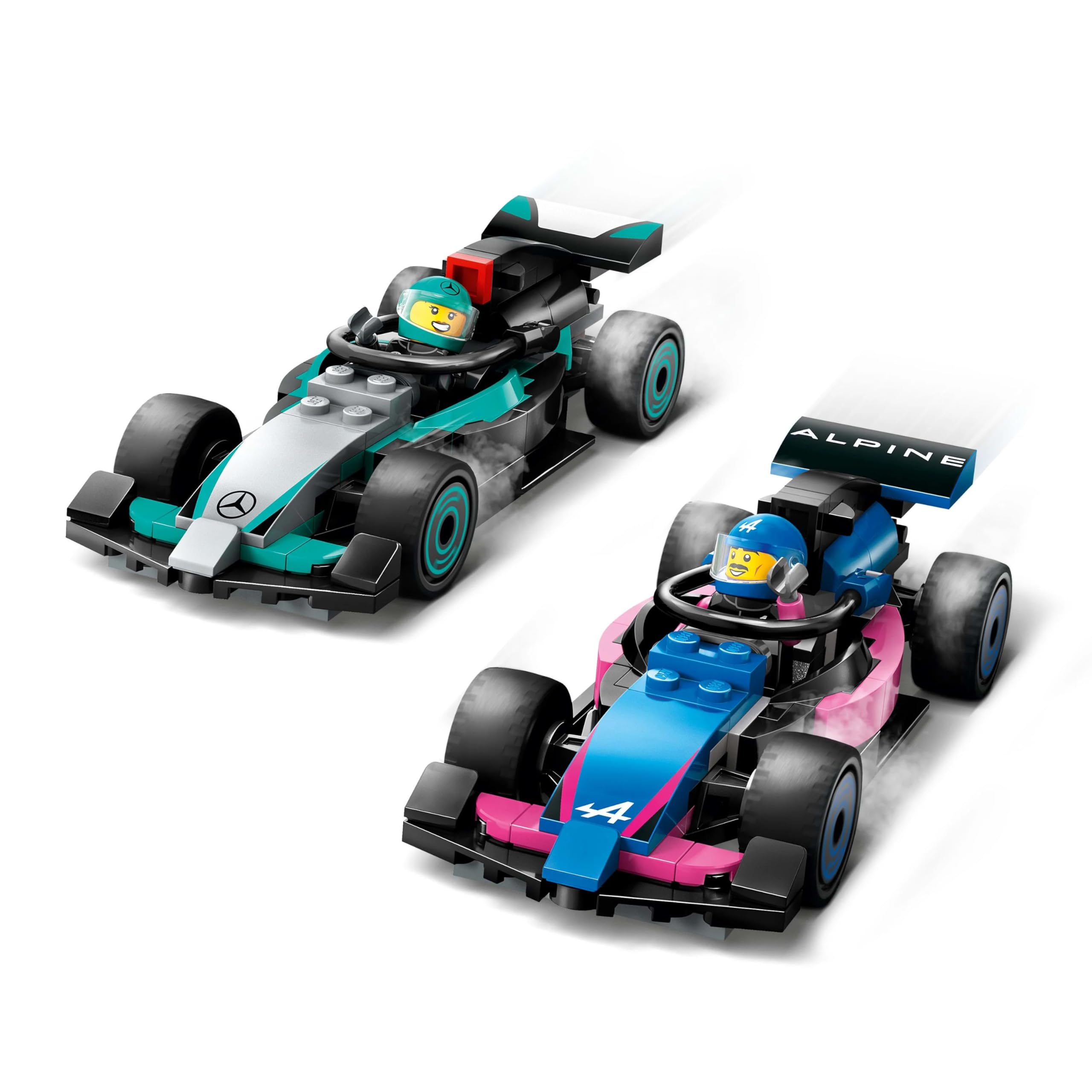 Amazon.com: LEGO City F1(R) Mercedes-Benz AMG & Alpine Race Car